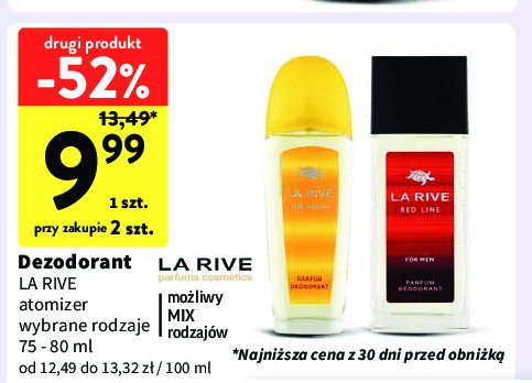 Dezodorant La rive woman promocja