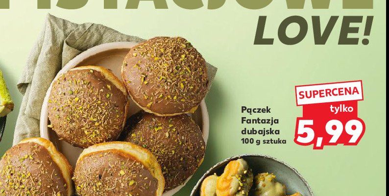 Pączek fantazja dubajska promocja w Kaufland