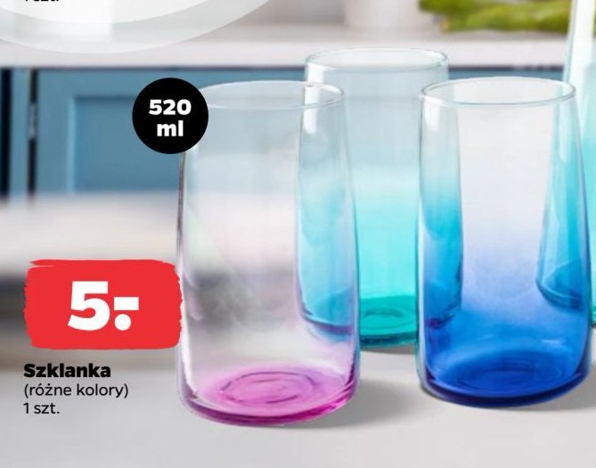 Szklanka 520 ml promocja w Netto