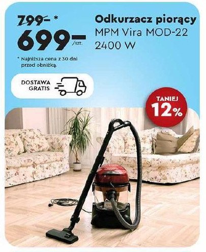 Odkurzacz piorący mod-22 Mpm product promocja