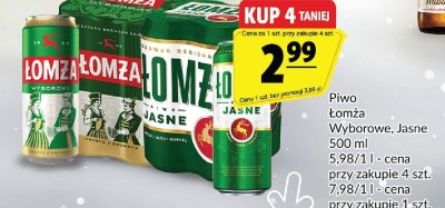 Piwo Łomża Wyborowe, Jasne 500 ml promocja w Prim Market