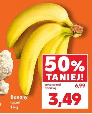 Banany luzem promocja w Kaufland