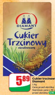 Cukier trzcinowy Diamant polska promocja w Dino