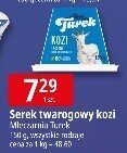 Ser twarogowy kozi miękki Turek promocja w Leclerc