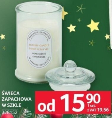 Świeca zapachowa w szkle promocja w Selgros