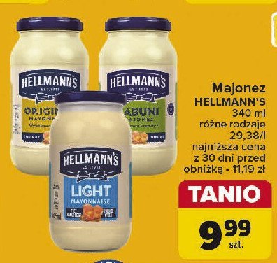 Majonez light Hellmann's promocja