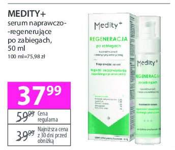 Serum naprawczo- regenerujące Medity+ regeneracja promocja