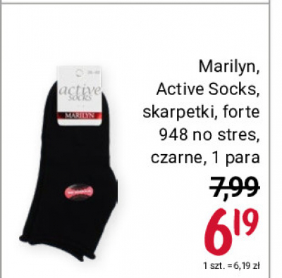 Skarpetki active socks forte 948 Marilyn promocja