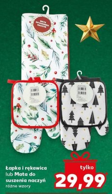 Łapka i rękawica różne wzory promocja w Kaufland