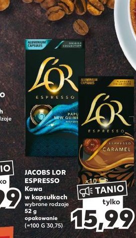 Kawa w kapsu艂kach caramel L'or espresso promocja