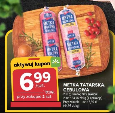 Metka tatarska, cebulowa promocja w Stokrotka