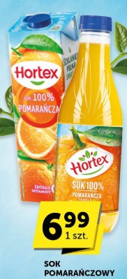 Sok pomarańczowy Hortex 100% promocja w ABC