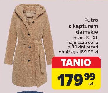 Futro damskie rozm. s-xl promocja