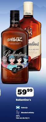 Whisky Ballantine's Blended promocja w Netto