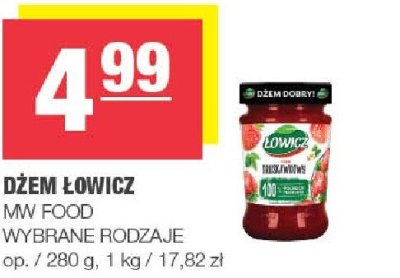 Dżem Łowicz MW Food promocja w SPAR