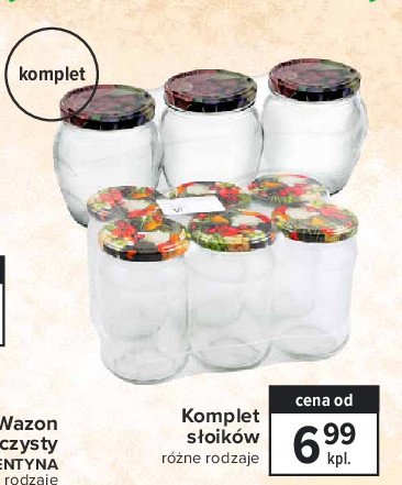 Słoiki z zakrętkami promocja w Selgros