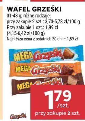 Wafel różne rodzaje promocja w Stokrotka