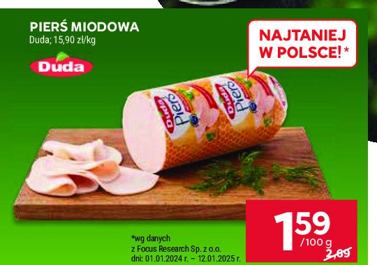 Pierś miodowa Silesia duda promocja