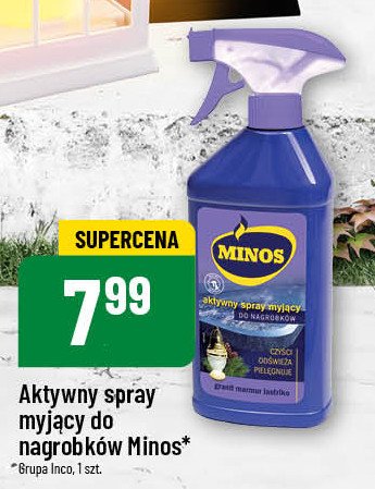 Spray do nagrobków Minos promocja w POLOmarket