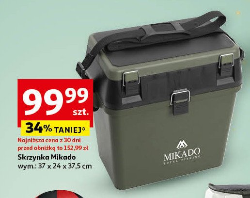 Skrzynka 37 x 24 x 37.5 cm Mikado (wędkarstwo) promocja w Auchan