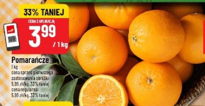 Pomarańcze 1 kg promocja w POLOmarket