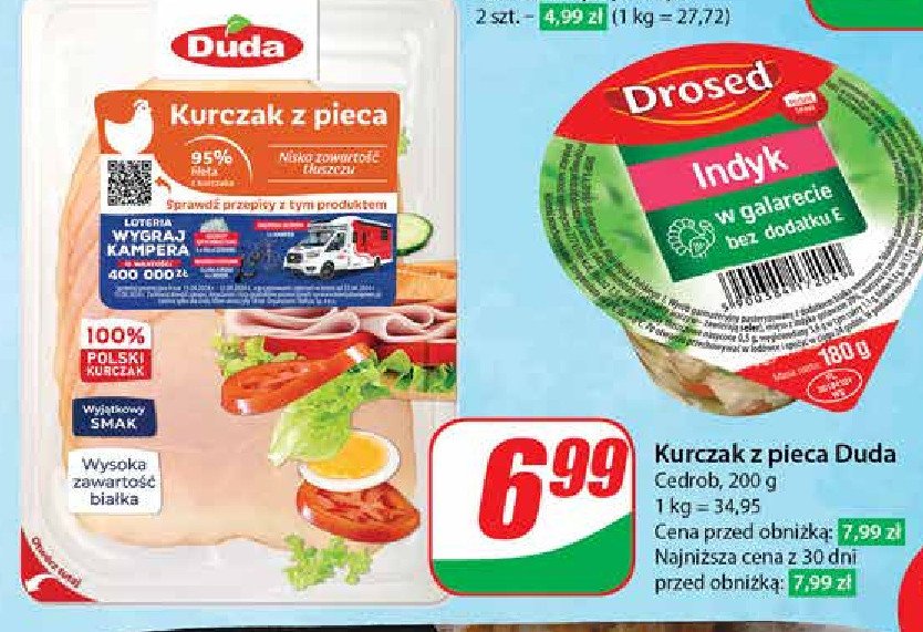 Kurczak z pieca Silesia duda promocja