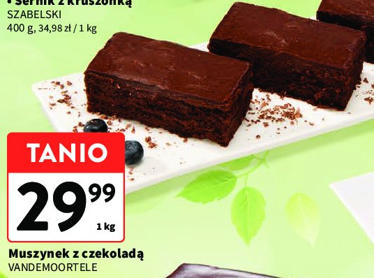 Murzynek z czekolad膮 Vandemoortele promocja