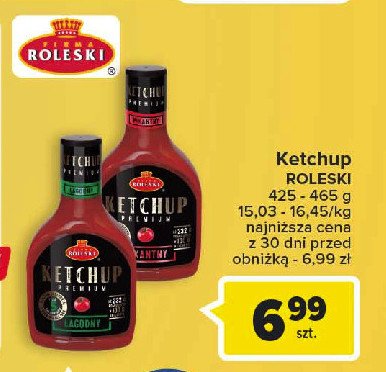 Ketchup pikantny premium Roleski promocja