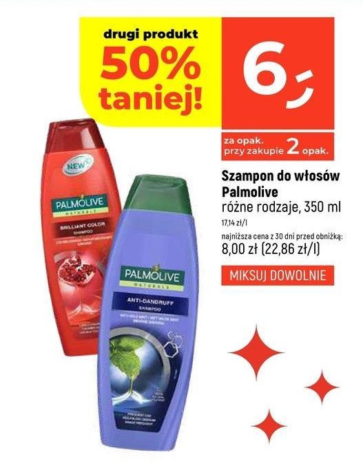 Szampon invigorating anti-dandruff Palmolive naturals promocja