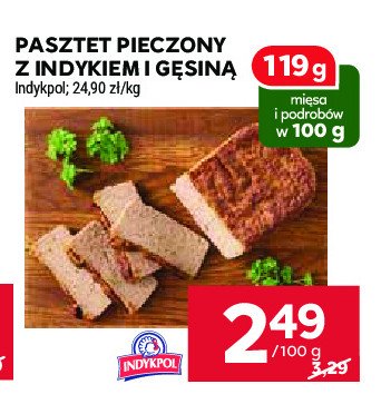 Pasztet pieczony z indykiem i g臋sin膮 Indykpol promocja