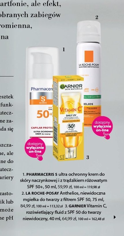 Mgiełka do twarzy xl anti-shine spf 50 La roche-posay anthelios promocja