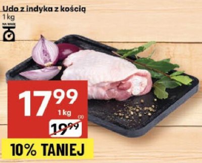 Udo z indyka z kością 1 kg promocja w Delikatesy Centrum