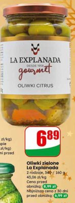 Oliwki zielone La Explanada 2 rodzaje promocja w Dino