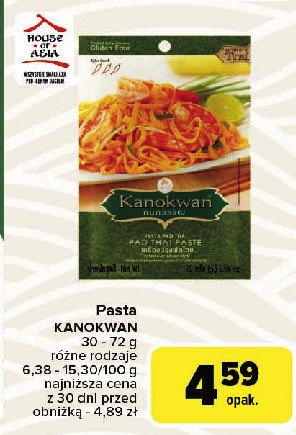 Pasta pad thai Kanokwan promocja