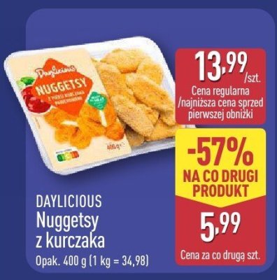 Nuggetsy z kurczaka promocja w Aldi