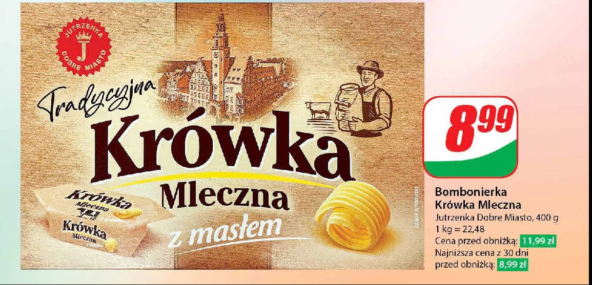 Krówki z masłem Jutrzenka dobre miasto promocja