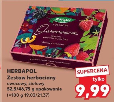 Zestaw herbaciany owocowy promocja w Kaufland