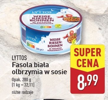 Fasola szparagowa biała w sosie pomidorowym Lyttos promocja
