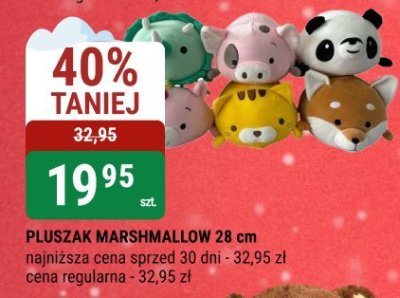 Pluszak Marshmallow 28 cm promocja w bi1