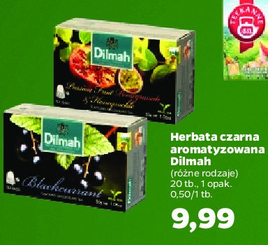 Herbata blackcurrant Dilmah promocja