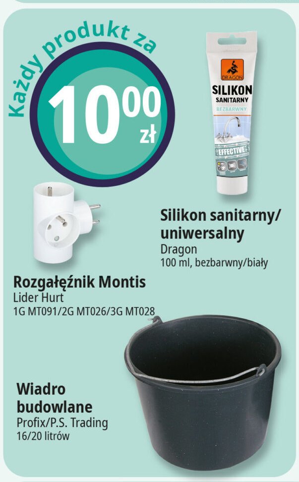 Silikon uniwersalny bezbarwny Dragon promocja