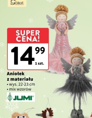 Aniołek z materiału promocja w Intermarche