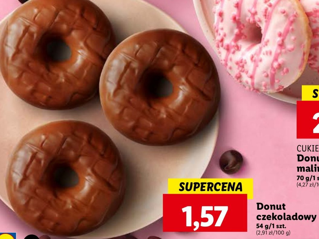 Donut czekoladowy promocja