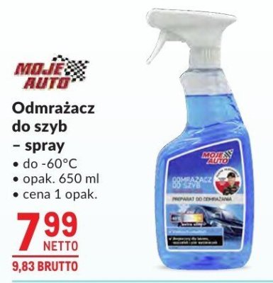 Odmrażacz do szyb - spray promocja w Makro