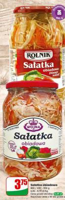 Sałatka obiadowa  promocja w Dino