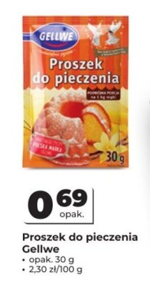 Proszek do pieczenia Gellwe promocja w Odido