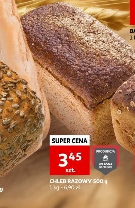 Chleb razowy Auchan promocja