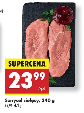 Sznycel cielęcy promocja