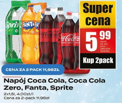 Napój Fanta promocja w Supeco