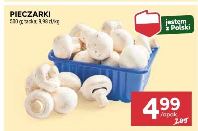 Pieczarki promocja w Stokrotka